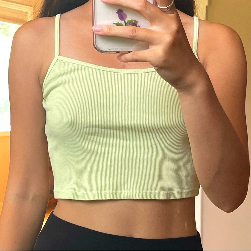 Green Brandy Melville Tank Top